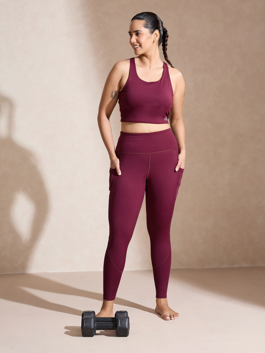 Shop-Aura Leggings Plum