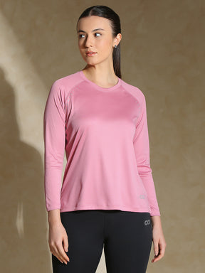 Shop-Aero TraqDry Long Sleeve Tee Blush Pink