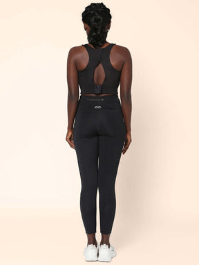 Shop-Black High Impact Action Bra & Aura Leggings