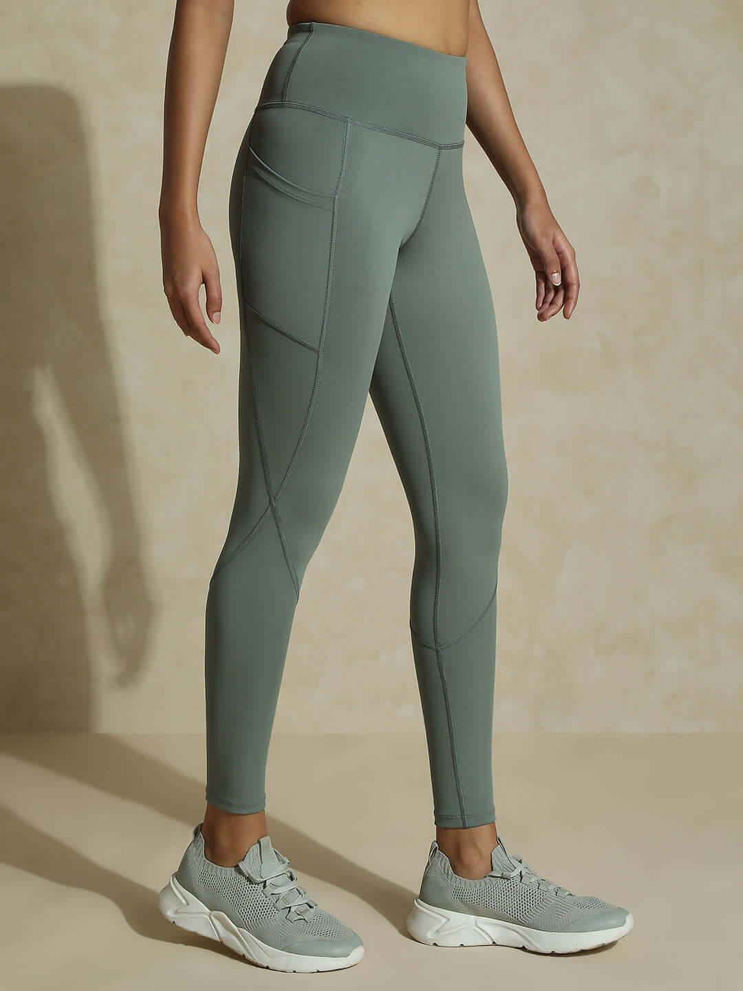 Shop-Light Sage Aero fit Athletic Jacket & Aura Leggings