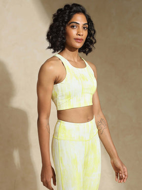 Shop-High Impact Action Bra With Clasp Lemon Grunge