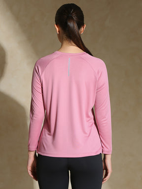 Shop-Aero TraqDry Long Sleeve Tee Blush Pink