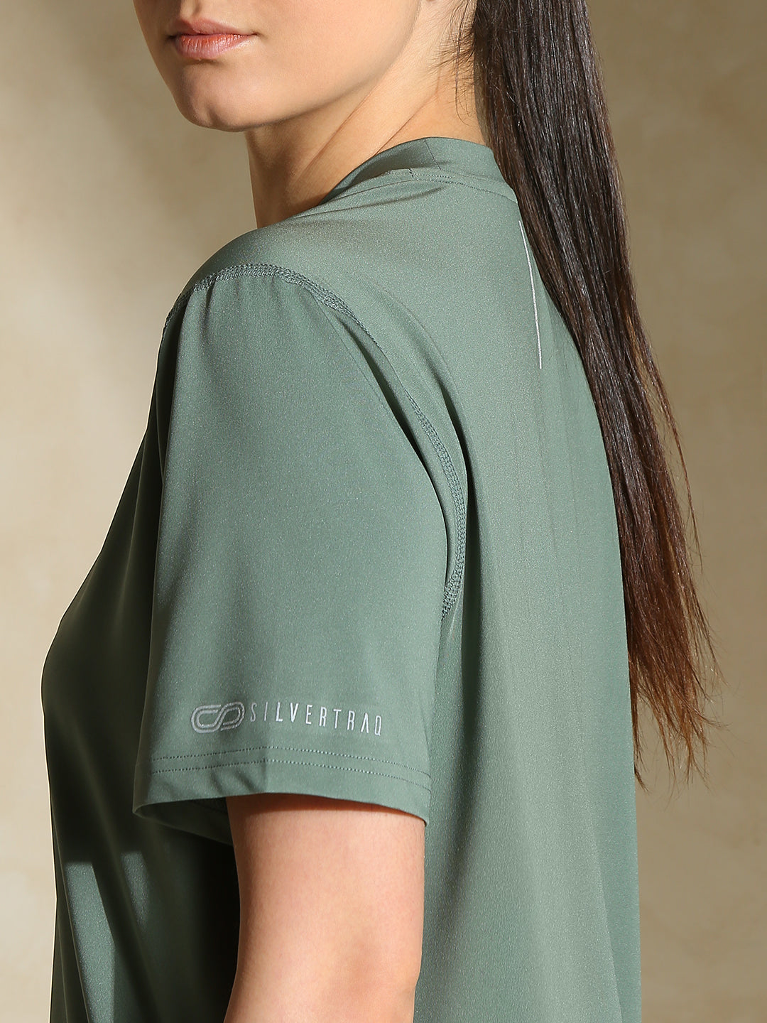 Shop-Boyfriend TraqDry Tee Light Sage