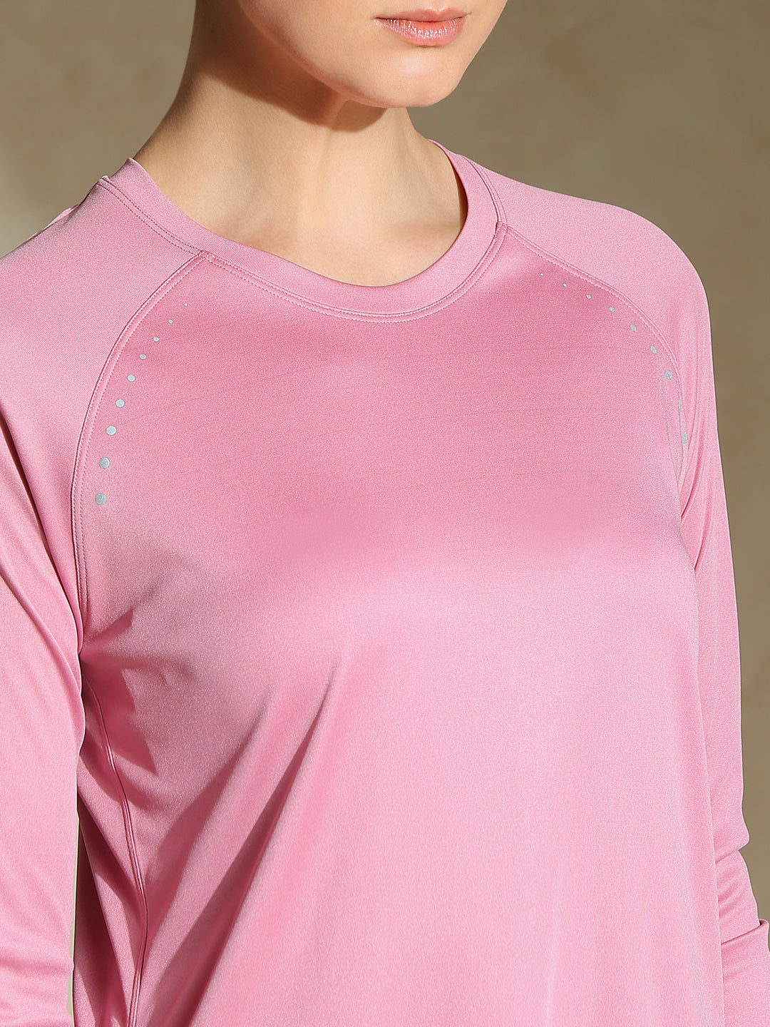 Shop-Aero TraqDry Long Sleeve Tee Blush Pink