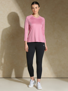 Shop-Aero TraqDry Long Sleeve Tee Blush Pink