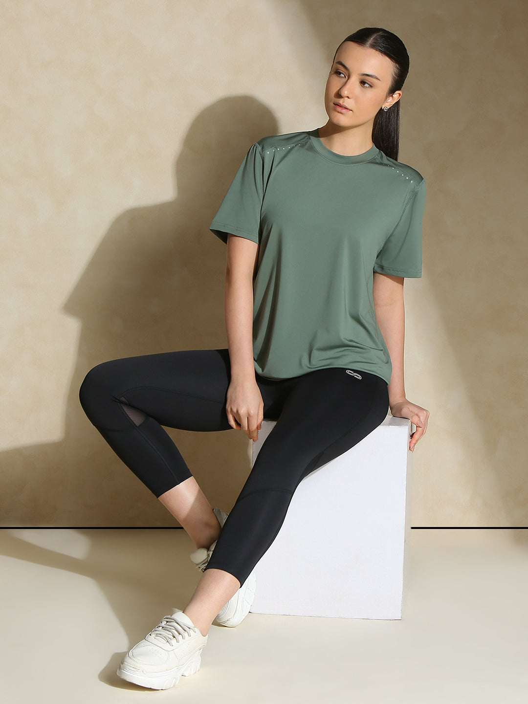 Shop-Boyfriend TraqDry Tee Light Sage