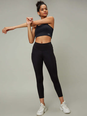 Shop-Black High Impact Action Bra & Aura Leggings