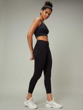 Shop-Black High Impact Action Bra & Aura Leggings