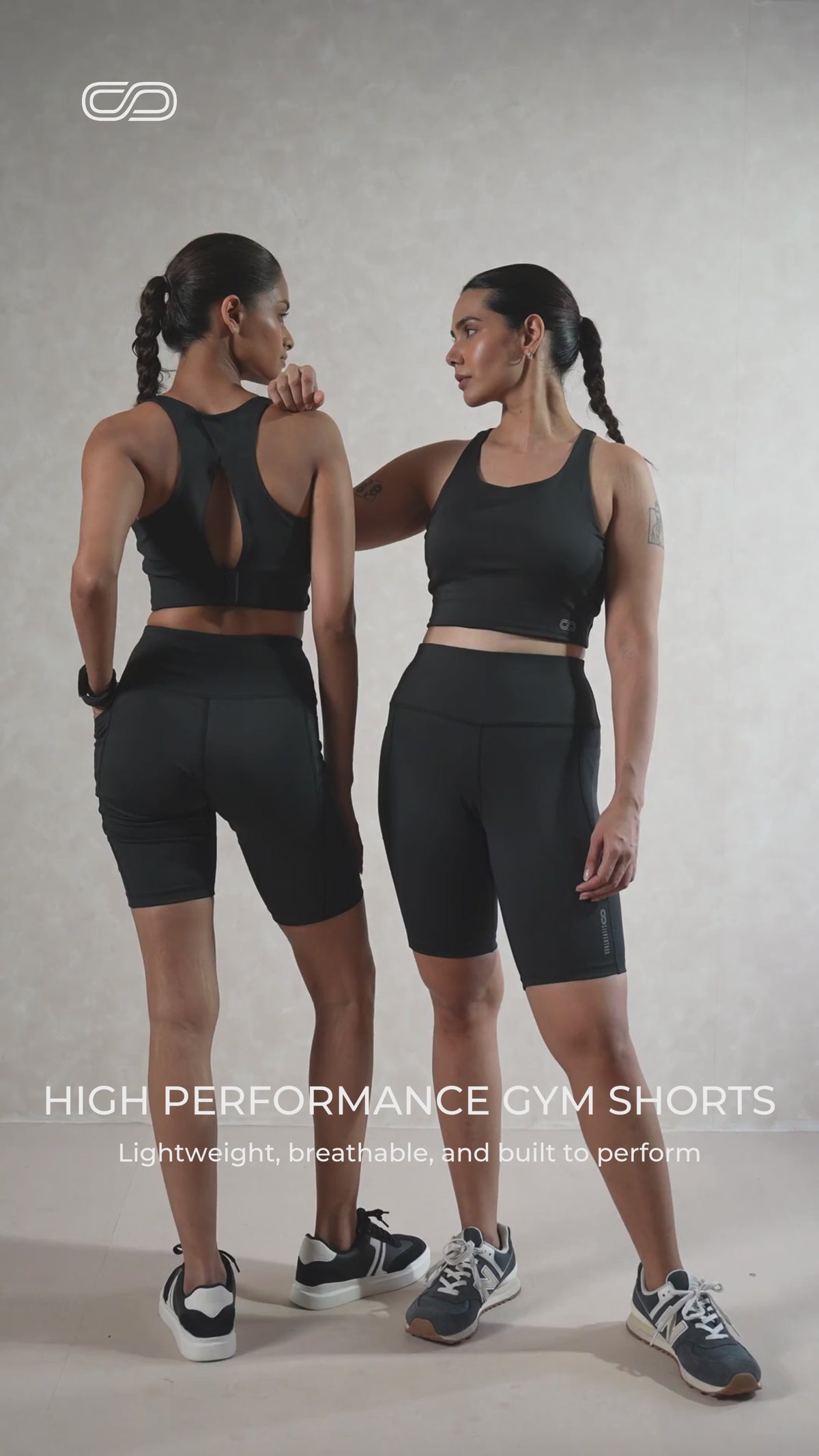 Aura Cycling Shorts Black