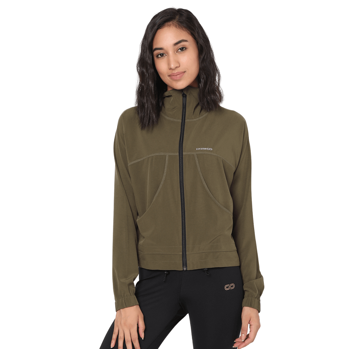 Utility Cargo Jacket Olive-Woven Jacket-Silvertraq-Silvertraq